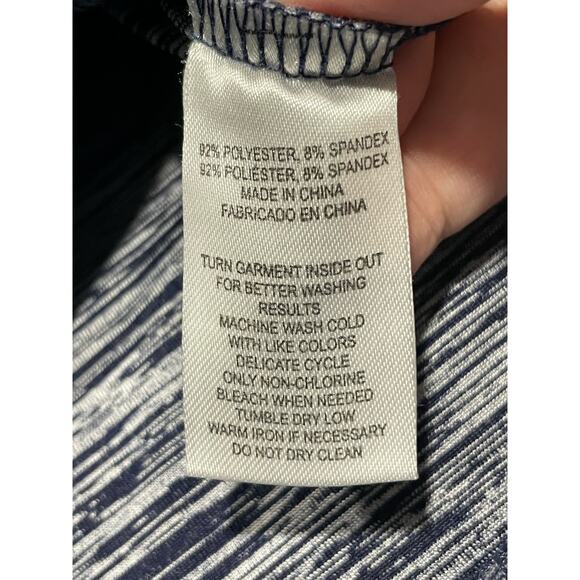 TailorByrd Sport Quarter Zip Mens Sz Large Long Sleeve Athletic Blue MSRP $90 - Picture 9 of 11